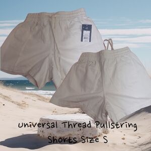 Universal Threads pull string shorts size small NWT